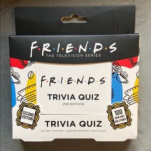 Friends Trivia Quiz Cards